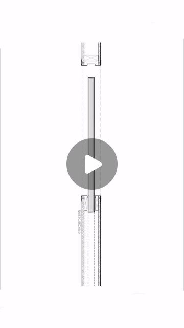 NIKO BY DESIGN on Instagram: "Frameless sliding pocket door - using @ez_concept frameless pocket door trim kit 

📸 Reference Photos design by
1. @ooaa_arquitectura 
2. @stay___studio 
3. Unknown
4. Unknown
5. @atelierlabri 
6. Unknown
Please tag unknown designers if you know them!

Details drawings by @nikobydesign" Pocket Door Detail, Pocket Door Size, Pocket Door Detail Drawing, Sliding Door Detail Drawing, Pocket Door Edge Pull, Ooaa Arquitectura, Sliding Door Section Detail Drawing, Sliding Pocket Doors, Working Drawing