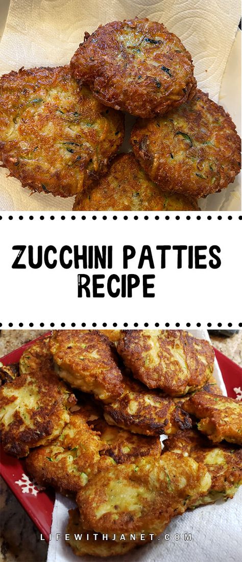 Zucchini Patties Recipes, Zucchini Patties, Zucchini Side Dishes, Patties Recipe, Zucchini Fritters, Dinner Appetizers, Squash Recipes, Slow Cooker Beef, Vegan Recipe