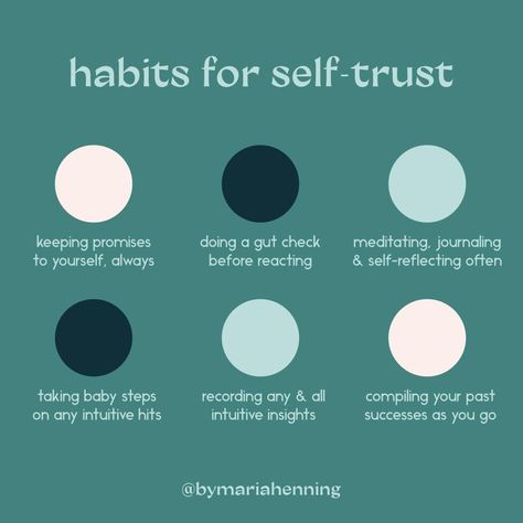 Build Better Habits, Learn To Trust Yourself, How To Build Trust With Yourself, How To Trust Someone Again, How To Trust Myself, Build Self Trust, Learning To Trust Yourself, How To Build Self Trust, Building Self Trust