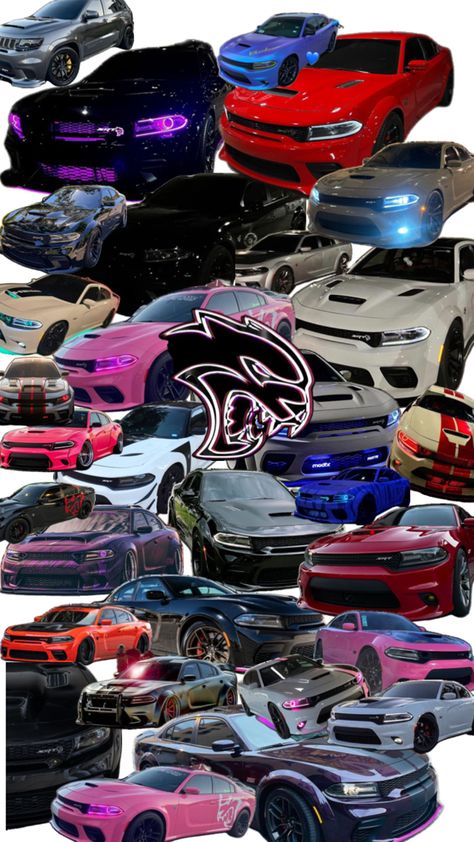 Hell Cat, Dodge Charger Hellcat, Charger Srt Hellcat, Dream Cars Bmw, Dodge Charger Srt, Cat Picture, Pimped Out Cars, Srt Hellcat, Pink Car