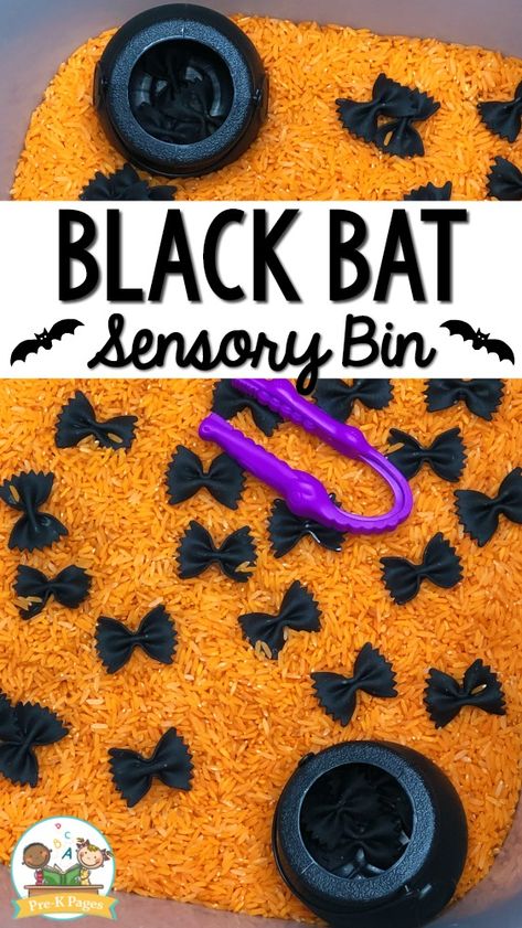 Sensory Halloween, Halloween Kita, Veselý Halloween, Läskig Halloween, Toddler Sensory Bins, Maluchy Montessori, Halloween Sensory, Halloween Arts And Crafts, Nursery Activities