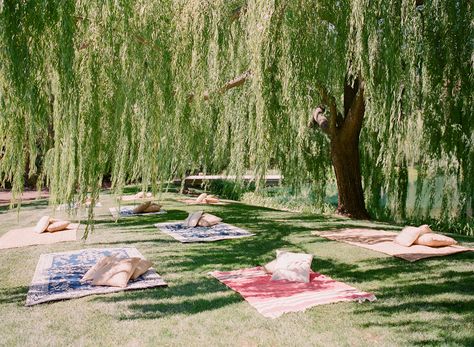 Elegant Picnic, Wedding Picnic Reception, Ojai Wedding, Picnic Theme, Backyard Reception, Wedding Reception Ideas, Picnic Style, Fresh Color Palette, Picnic Wedding