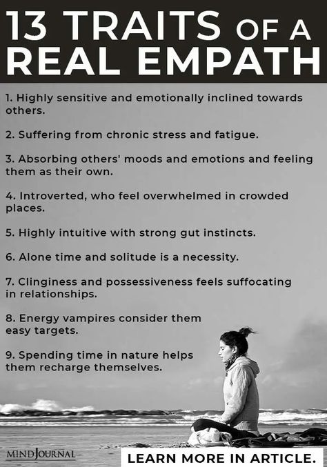 traits of a real empath info Psychic Empath, Empath Traits, Empath Abilities, Empathy Quotes, Intuitive Empath, Spiritual Awakening Signs, Energy Vampires, An Empath, Highly Sensitive People