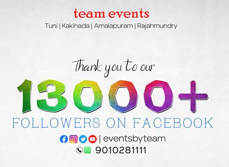 Another milestone reached. we are so happy. We just wanted to say thank you so much for everyone that is here with us today. #teamevents #eventsbyteam #13K #13Kfollowers 13k Followers, Happy We, Team Events, Thank You So Much, Milestones, So Happy, For Everyone, Thank You