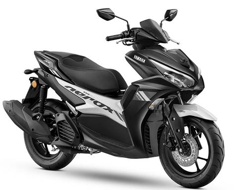 Yamaha Aerox 155 now comes in a new shade Aerox 155 Yamaha, Black Scooter, Yamaha Scooter, Motorcycle Humor, Yamaha Rx100, Yamaha Nmax, Motor Yamaha, Yamaha Motor, Scooter Motorcycle