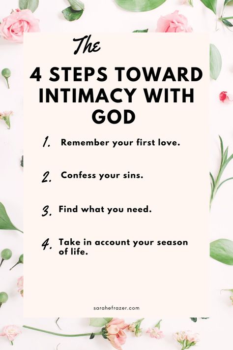 You can have a deep and meaningful relationship with God! Explore how to grow in faith and deepen your intimacy with God. || Sarah E. Frazer My Relationship With God, Intimacy With God, Draw Closer To God, Womens Bible, Grow In Faith, Bible Topics, Bible Study Printables, Bible Study Tips, Closer To God