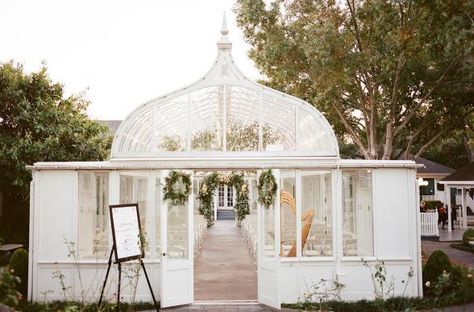 The spots for I-do's in Houston include the beautiful greenhouse & garden, The Garden of River Oaks wedding venue. Photo by Archetype Photo Romantic Gazebo, Greenhouse Venue, Midsummer Nights Dream Wedding, Smallest Wedding Venue, Texas Photo, Wedding Venue Houston, Garden Venue, Greenhouse Wedding, Greenhouse Plans