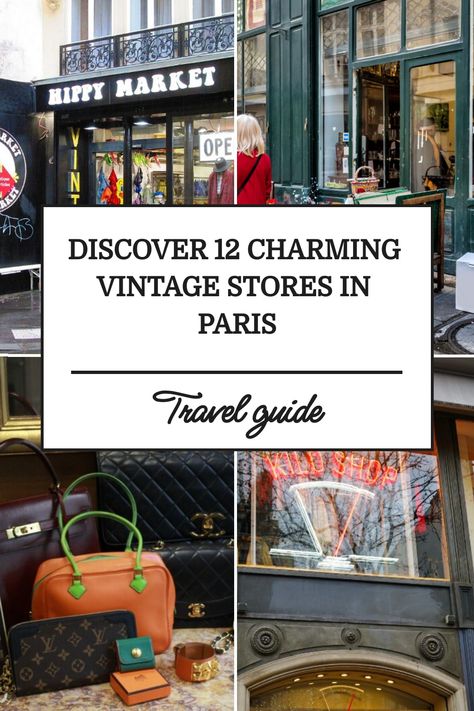 Discover the hidden gems of Parisian vintage shopping with our curated list of the top 12 thrift stores. Unearth unique and timeless treasures in the fashion capital of the world. Explore Paris's vibrant vintage scene and indulge in the thrill of finding one-of-a-kind products that exude charm and character. Immerse yourself in a shopping experience like no other, where history intertwines with style, leaving you with unforgettable memories and remarkable pieces to cherish. Paris Consignment Shops, Thrift Shops In Paris, Vintage Clothing Stores In Paris, Thrift Stores Paris, Thrift Shopping In Paris, Best Vintage Shops Paris, Vintage Shopping In Paris, Vintage Stores Paris, Galleries Lafayette Paris Shopping