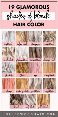 Balayage, Using Toner On Blonde Hair, Different Blonde Toners, Blonde Types Shades Color Charts, Types Of Blonde Highlights, Types Of Blond Hair, Dark Blonde Hair Color Ideas Caramel Honey, All Over Blonde Hair Color Vs Highlights, Different Types Of Blonde Hair