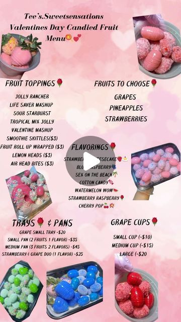 Candy Fruit Price List, Candy Grapes Price List, Candied Fruit Recipes How To Make, Candied Grapes Recipe, Candied Fruit Recipes, Candied Grapes, Fresh Cookies, Candy Business, Candy Lady