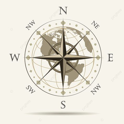 Wind Map, Compass Rose Design, Compass Vector, Happy Columbus Day, Gas Mask Art, Compass Icon, Retro Map, Map Compass, Vintage Compass