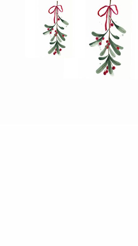 Christmas Holiday Background, Christmas Asthetics Photos Wallpaper, Holiday Iphone Wallpaper Aesthetic, Phone Backgrounds Christmas Aesthetic, Christmas Pictures Decor, Christmas Wallpaper White Background, Christmas Wallpaper Mistletoe, Christmas Print Design, Christmas Greenery Drawing