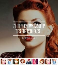 7 #Little Known #Makeup Tips for Redheads ... - Makeup Makeup Ideas For Redheads, Red Hair Brown Eyes, Makeup Tips For Redheads, Red Hair Makeup, Natural Redheads, Red Hair Green Eyes, Red Hair Blue Eyes, Redhead Makeup, Makeup For Hazel Eyes