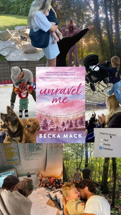 Unravel me - Becka Mack #rosieandadam #books #aesthetic #booktok Becka Mack, Unravel Me, Future Library, Fiction Books Worth Reading, Playing For Keeps, Winter Books, Collage Book, Books Aesthetic, Books For Teens