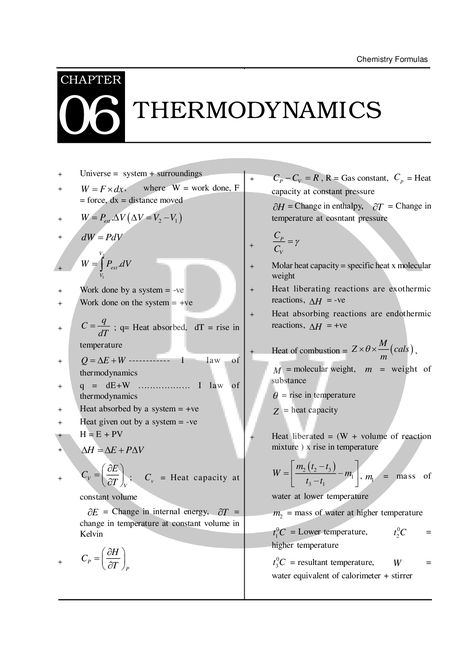 Science Notes Class 11 Physics, Physics Class 11 Formula, Physics Formulas Class 11, Thermodynamics Physics Formula, Thermodynamics Chemistry Formula, Formula Sheet Of Thermodynamics Chemistry, Physical Chemistry Formulas, Neet Notes Physics Class 11, Thermodynamics Physics Notes