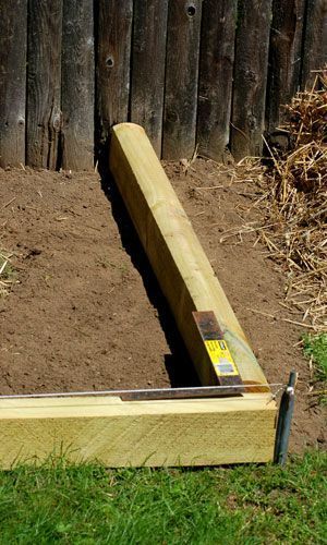 Border planting corner formed by 2 landscape timbers. As picture shows, they make a tidy corner. Timber Garden Edging, Landscape Timber Edging, Timber Edging, Wood Landscape Edging, Wooden Garden Edging, Traditional Landscaping, Landscape Timbers, Landscape Borders, Sawn Timber