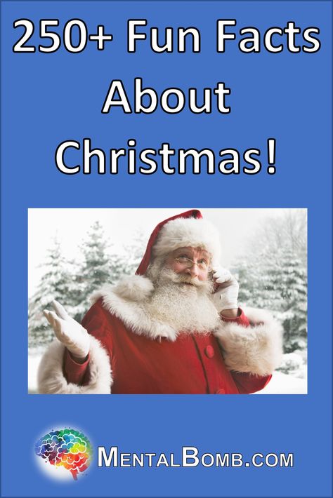 Over 250 Fun Facts about Christmas plus much more.  Fun facts for kids, fun facts for adults, history, trivia, celebrations, legends! #FunFacts Christmas Facts Interesting, Christmas Facts For Kids, Fun Facts About Christmas, Kids Fun Facts, Christmas Fun Facts, Christmas Legends, Christmas Facts, History Of Christmas, Christmas Movie Trivia