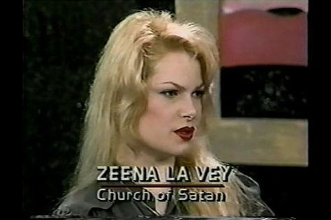 zeena Zeena Schreck, Zeena Lavey, The Satanic Bible, Heart Shaped Lollipops, Jenny Jones, Tropic Of Capricorn, Trailer Park, Oui Oui, Dark Beauty