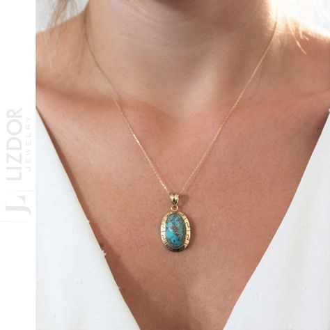 Excited to share the latest addition to my #etsy shop: Raw Stone Turquoise Necklace 14k Gold Oval Blue Necklace Oval Turquoise Boho Necklace Vintage Style Pendant Handmade Fine Jewelry Christmas https://etsy.me/3li5ZkQ #yellow #anniversary #christmas #oval #geometric # Turquoise Fine Jewelry, Rings Models, Real Turquoise Jewelry, Turquoise Jewelry Necklace, Vintage Turquoise Jewelry, Ruby Earrings Studs, Turquoise Pendant Necklace, Color Turquesa, Turquoise Boho