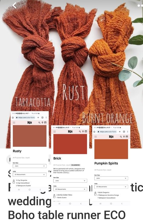 Rust Vs Burnt Orange, Rust Red Wedding Theme, Terracotta And Gray Wedding, Western Terracotta Wedding, Burnt Orange Wedding Palette, Rust Color Palette Wedding, Burnt Orange Sage Green Wedding, Terracota Wedding Color Scheme, Burnt Orange And Olive Green Wedding