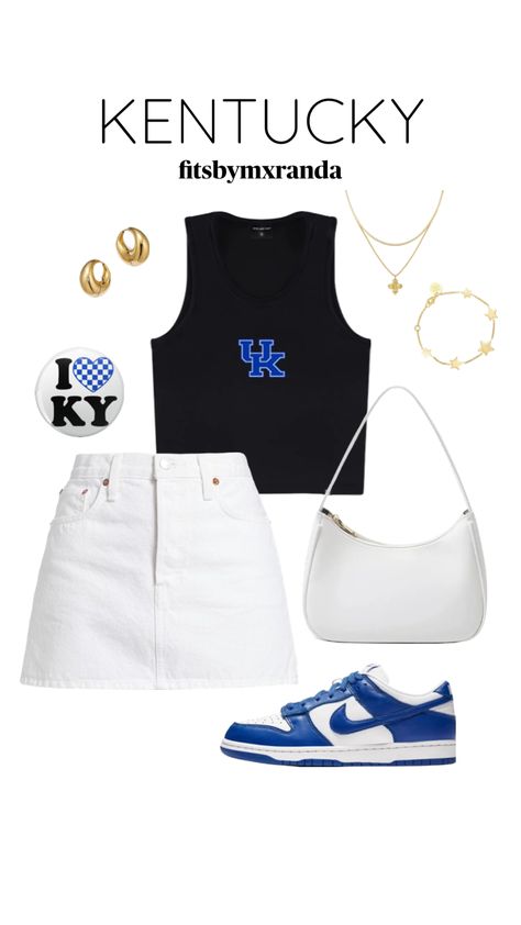 Stranger Things Dress, College Wishlist, College Gameday Outfits, Gameday Outfits, College Gameday, Big Blue Nation, Tailgate Outfit, College Game Days, College Fits