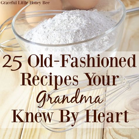 25 Old-Fashioned Recipes Your Grandma Knew By Heart Hallographic Nails, Old Fashioned Recipe, Kolaci I Torte, Heirloom Recipes, Fried Apples, Amish Recipes, Grandmas Recipes, Old Fashioned Recipes, School Food