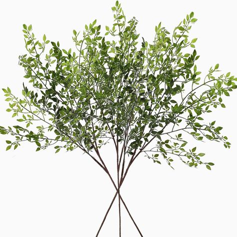 PRICES MAY VARY. 【Package includes】3PCS flexible artificial greenery stems. They are perfect fillers for vases to decorate any places in your house or office. realistic texture of faux branches and leaves. The faux plant stems is soft, not easy to break, and easy to shape 【Size and Material 】Each faux branch is 43.3 inch (110cm) long. The length of the leaf part is 50cm/20 inches. Faux greenery stems are made of high-quality PE plastic, and artificial plant are made of PE plastic and iron wire. Restaurant Wedding, Vase With Branches, Window Photography, Artificial Branches, Faux Branches, Faux Greenery, Artificial Leaf, Branch Decor, Wedding Garden