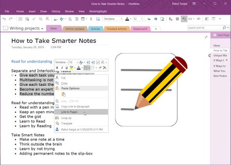 12 Little-Known Microsoft OneNote Features You Will Love Work Organization Templates, Onenote Tips For Work, Microsoft Planner Tips, Teams Hacks, Onenote For Work, Microsoft Teams Tips, Microsoft Onenote Templates, One Note Tips, Onenote Tips