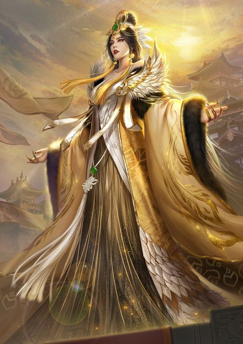 Dame Yie-lee Clothes Art Reference, Art Reference Female, Akali League Of Legends, Clothes Art, Queen Anime, Queen Art, Chinese Art Girl, China Art, Beautiful Fantasy Art