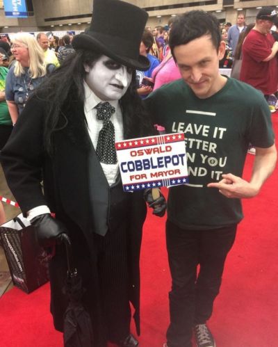 Oswald Cobblepot with Oswald Cobblepot Gotham Funny, Gotham Show, Robin Lord Taylor, Jerome Gotham, Robin Taylor, Penguin Gotham, Gotham Cast, Cory Michael Smith, Gotham Series