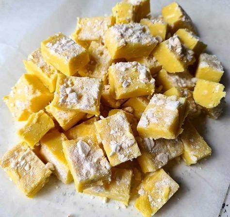 Lemon Meringue Fudge Recipe - Birmingham Updates Meringue Shells, Yellow Food, Yellow Foods, Fudge Recipe, Food Colouring, Lemon Meringue, Fudge Recipes, Lemon Curd, Condensed Milk