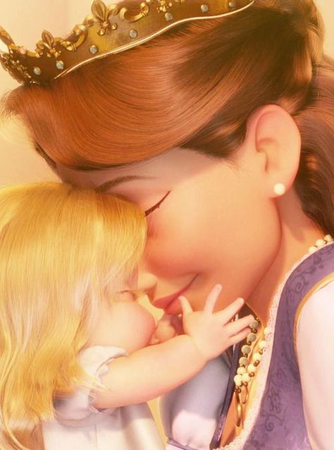 Everyone has a mum of some kind or another, even Disney characters. Which one are you? Deco Disney, Rapunzel Disney, Animation Disney, Mother Love, Wallpaper Disney, Disney Mom, Flynn Rider, Tangled Rapunzel, Film Disney