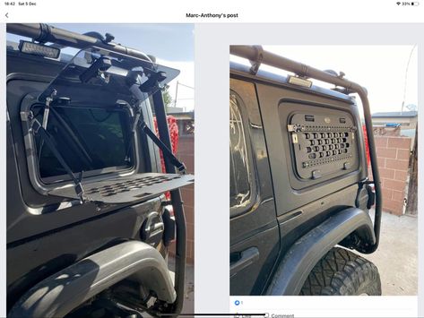 Jeep Storage Ideas, Jeep Wrangler Jku Ideas, Jeep Wrangler Accessories Exterior, Tactical Jeep Wrangler, Jeep Jku Mods, Jeep Wrangler Builds, Overland Jeep Wrangler, Jeep Jl Mods, Diy Jeep Mods