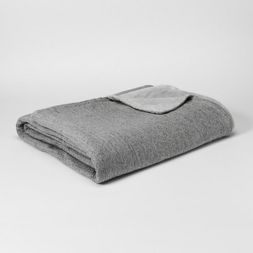 Jersey Plush Blanket - Project 62™ Bed Linen Australia, Grey Blanket, Threshold Target, Grey Throw Blanket, Natural Bedding, Grey Linen Bedding, Fuzzy Blanket, White Linen Bedding, Yellow House