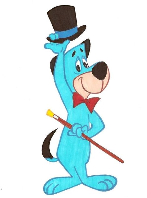 Huckleberry Hound Color Experiment, Hannah Barbera, Huckleberry Hound, Illusion Paintings, Bambi Disney, Woody Woodpecker, Hanna Barbera Cartoons, Beach Pebbles, First Animation