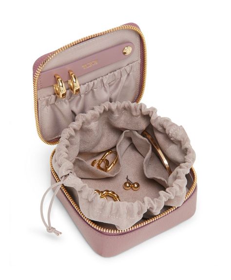 This luxe leather jewelry case is designed to organize earrings, necklaces and rings when traveling or on-the-go. With the option of complimentary monogramming, it makes the perfect gift. Organize Earrings, Jewelry Travel Case, Necklaces And Rings, Lily Chee, Eyewear Shop, Travel Products, Accessories Packing, Travel Jewelry Case, Crossbody Bag Women