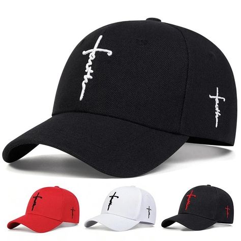 Faith Embroidery Baseball Cap Snapback https://www.cyberehub.com/products/faith-embroidery-baseball-cap-snapback EHubDirect.com™ #Hot Bone Bordado, Snapback Hats Men, Embroidery Baseball, Mens Sun Hats, Summer Sun Hat, Cap Men, Estilo Hip Hop, Baseball Caps Mens, Casual Hat