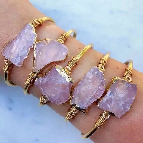 Check out this item in my Etsy shop https://www.etsy.com/listing/1353075031/natural-raw-madagascar-rose-quartz Geometric Crystal, Rose Gold Quartz, Raw Rose Quartz, Brass Bangle, Rose Quartz Bracelet, Wire Wrapped Bracelet, Crystal Bangle, Copper Cuff, Crystal Jewellery