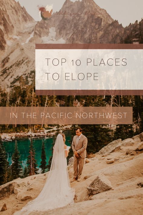 West Coast Elopement, Pacific Northwest Elopement, Elopement Washington State, Snowy Elopement, Dream Elopement, Best Places To Elope, Washington Elopement, Places To Elope, West Wedding