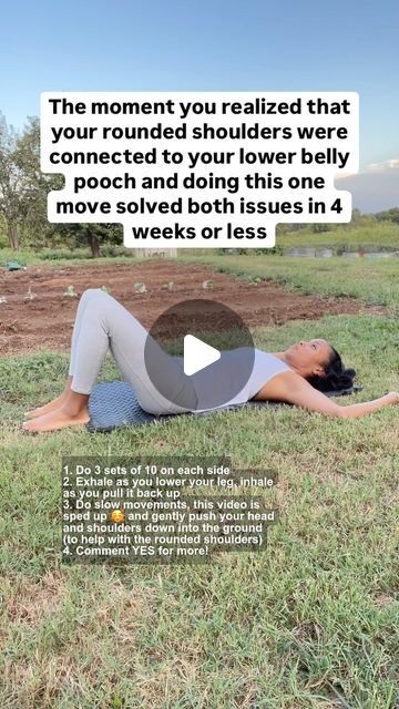 Cert. Mommy Tummy Coach on Instagram: "Rounded shoulders can throw off your whole posture! They cause your pelvis to tilt forward, pushing pressure into your lower abs and pelvic floor. This can lead to a lower belly pooch and a weak or tight pelvic floor...   #diastasisrecti #diastasisrectiexercises #pelvicfloorexercises #fitmom #momlife #mombod #postpartumrecovery #postpartumbodylove #postpartumfitness #postpartumjourney #postpartumexercise #pregnancyworkouts #busymomworkout" Tight Pelvic Floor, Fix Rounded Shoulders, Busy Mom Workout, Lower Belly Pooch, Exercises For Belly, Belly Pooch Workout, Improving Posture, Diastasis Recti Exercises, Mommy Tummy