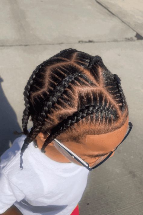 boys braided hairstyles, childrens hair trends, cute kid haircuts Braid Hairstyles For Boys Kids Black, Toddler Hairstyles Boy Braids, Boys Hair Styles Kids, Black Boys Haircuts With Braids, Easy Mens Braids, Braid Hairstyles For Kids Boys, Black Boys Hairstyles Braids, Braided Hairstyles For Boys Kids, Toddler Braids Boy