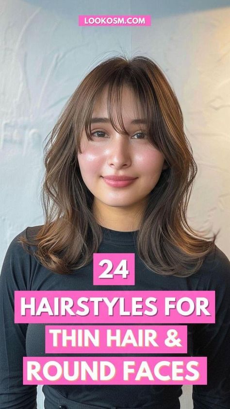 Thinning Hair Style, Round Face Haircuts Medium, Hair Inspo Wavy, Haircut For Big Forehead, Classy Hair, Chubby Face Haircuts, Hairstyle For Chubby Face, Short Hairstyle Women, Famous Hairstyles