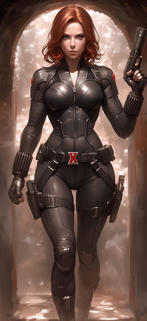 Marvel Avengers Black Widow, Black Widow Marvel Art, Marvel Female Villains, Black Widow Comic Art, Black Widow Art, Female Avengers, Marvel Female Characters, Marvel Girl, Iron Woman