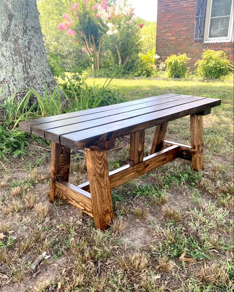 Front Porch Mudroom, Farmhouse Entryway Bench, Farmhouse Bench Plans, Porch Mudroom, Rustic Farmhouse Entryway, Cedar Bench, Wooden Patio Furniture, Wood Bench Outdoor, Wooden Patio