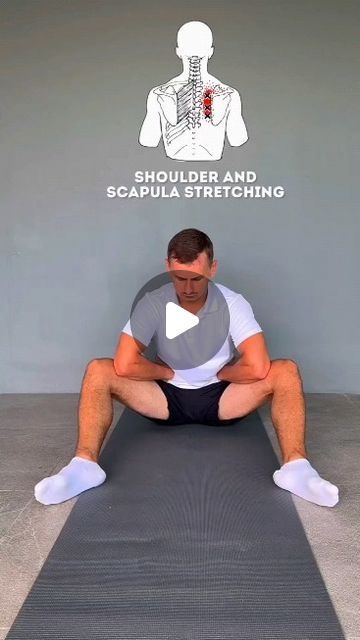 Weight Loss Guide on Instagram: "1️⃣ One shoulder stretching exercise and scapula.

☝🏻 With this exercise we stretch:
1️⃣ Muscles of the rotator cuff of the shoulder.
2️⃣ Rhomboid muscles.

🙌🏻 Before the exercise, be sure to do preparatory exercises.

And just a quick tip - I save “no equipment” workouts in a folder year round so I have them ready to go for trips. If I want ideas and feel stuck so save this!

We hope this is helpful! If it did, feel free to share , like, save , & tag friends

Cc @makarin
#healthfitnessguide
#homeworkout
#fitmom" Shoulder Stretching Exercises, Scapula Exercises, Shoulder Stretching, Easy Morning Workout, Stretching Exercise, Tag Friends, Easy Morning, Feel Stuck, Rotator Cuff