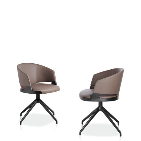 Velis Swivel Chairs & Armchairs - Potocco Contemporary Dining Room Furniture, Study Chair, Dining Stools, Contemporary Dining Room, Office Seating, Side Table With Storage, Contemporary Dining Chairs, Sofa Side Table, Living Table