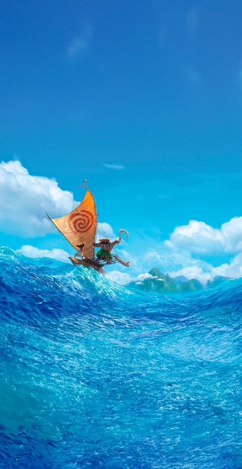 Moana 2 Wallpaper, Moana Wallpaper Iphone, Moana Wallpaper, Pixar Poster, Maui Moana, Moana Theme, Moana 2, Moana Disney, Iphone Quotes