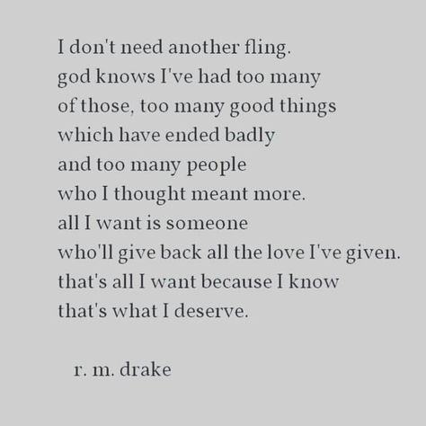 I don't need another fling Fling Quotes, Poems On Love, Healing Takes Time, Love Sucks, Love And Loss, Relationship Blogs, Inspirational Love, Useful Things, Badass Quotes