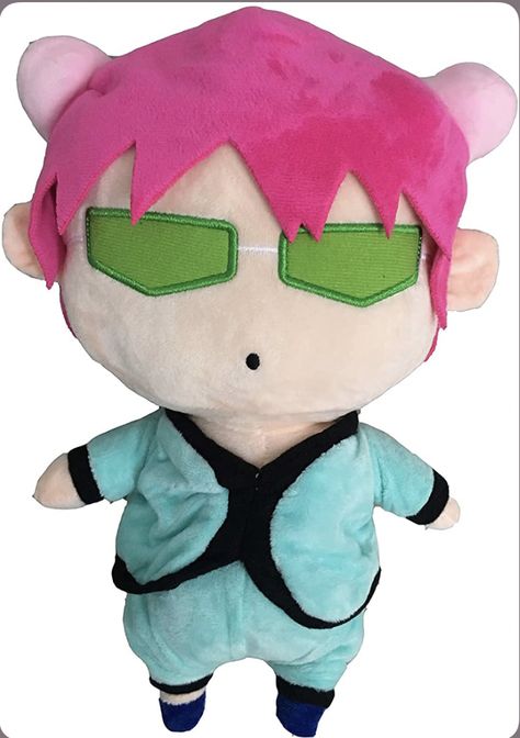 Saiki K Plush, Saiki Plush, Saiki Kusuo Cosplay, Freddy Plush, Disastrous Life Of Saiki K, Doll Pillow, Saiki K, Saiki Kusuo, Cat Plush Toy