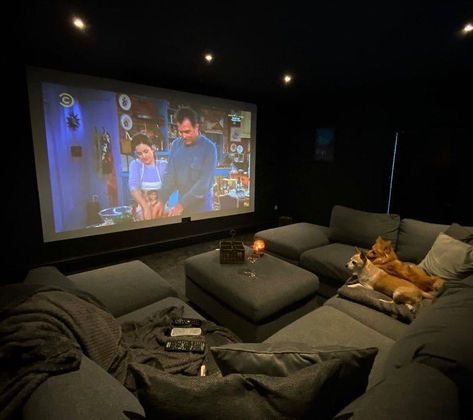 Home Theater Room Design, Theater Room Design, Home Cinema Room, At Home Movie Theater, Home Theater Rooms, Home Theater Design, Theatre Room, Dream House Rooms, Cinema Room